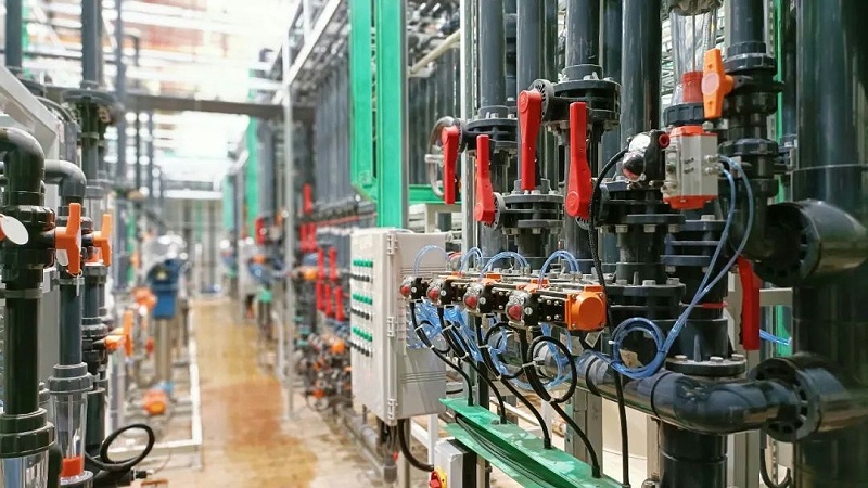 廢水處理零排放工程項(xiàng)目現(xiàn)場(chǎng)