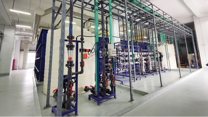 膜生物處理技術應用于中水回用中的特點